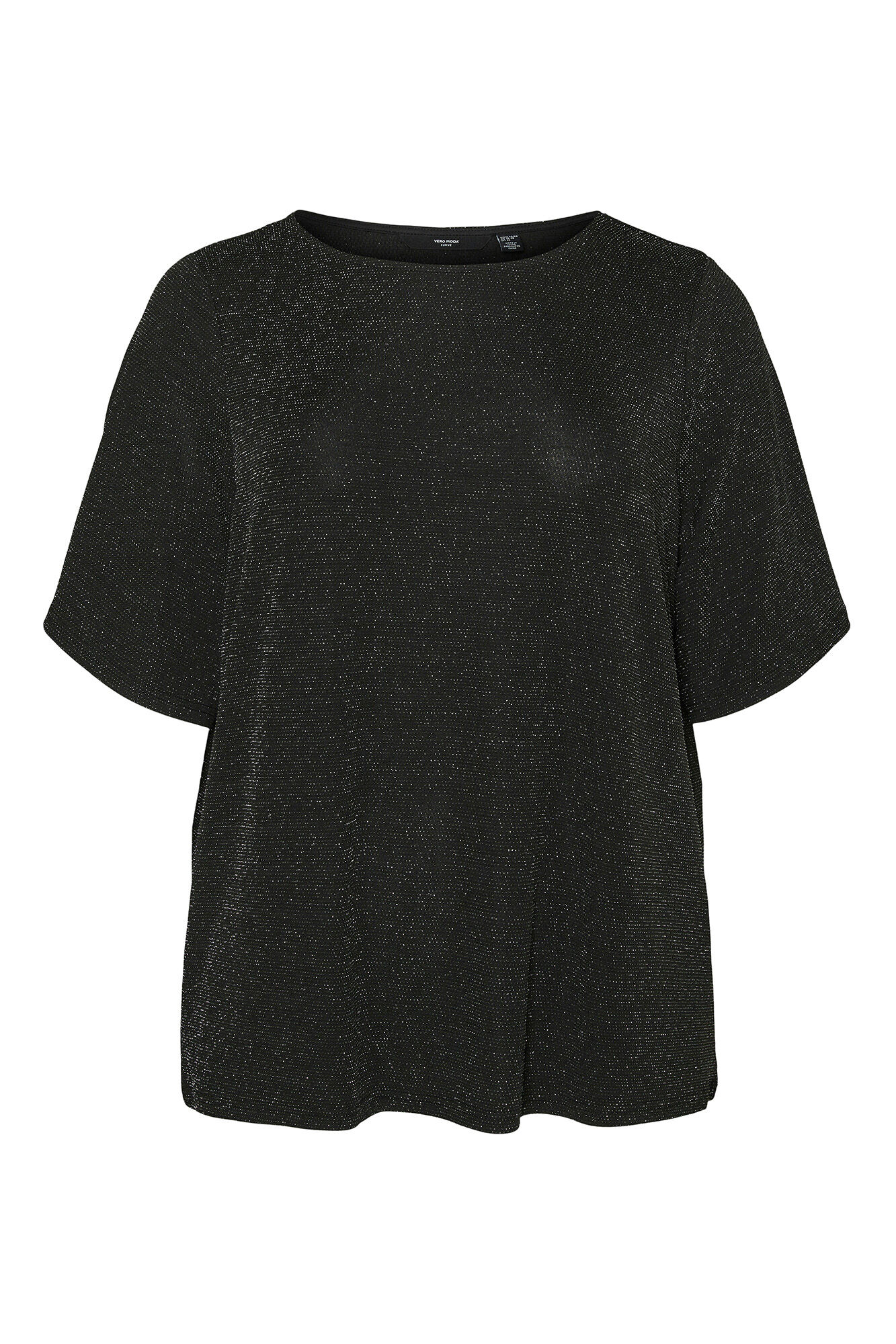 Vero Moda Curve Blusa con efecto l&uacute;rex talla grande
