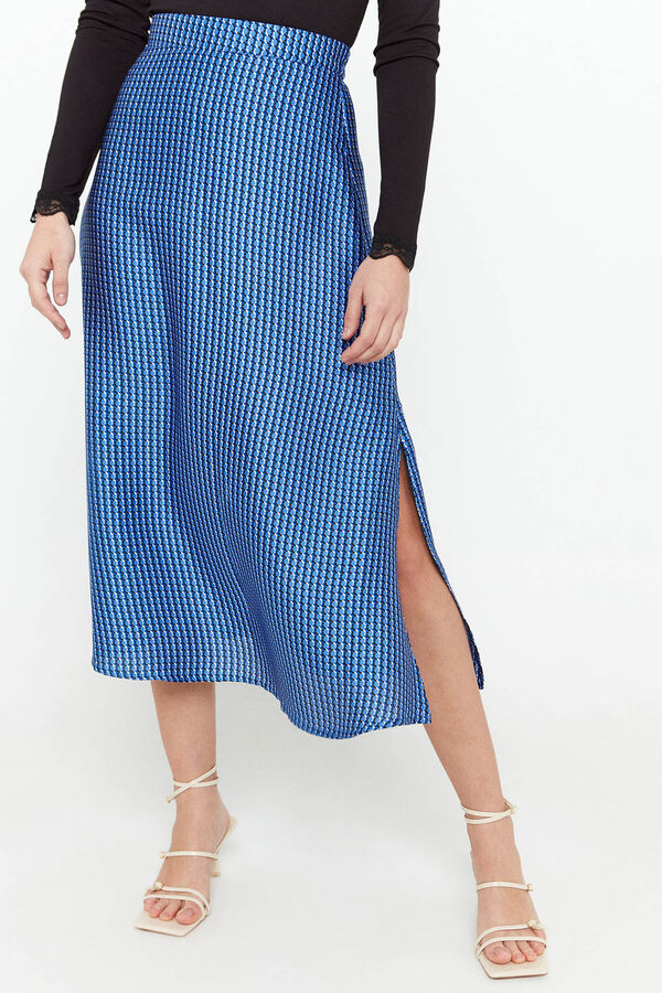 Vero Moda Saia 7/8 Azul