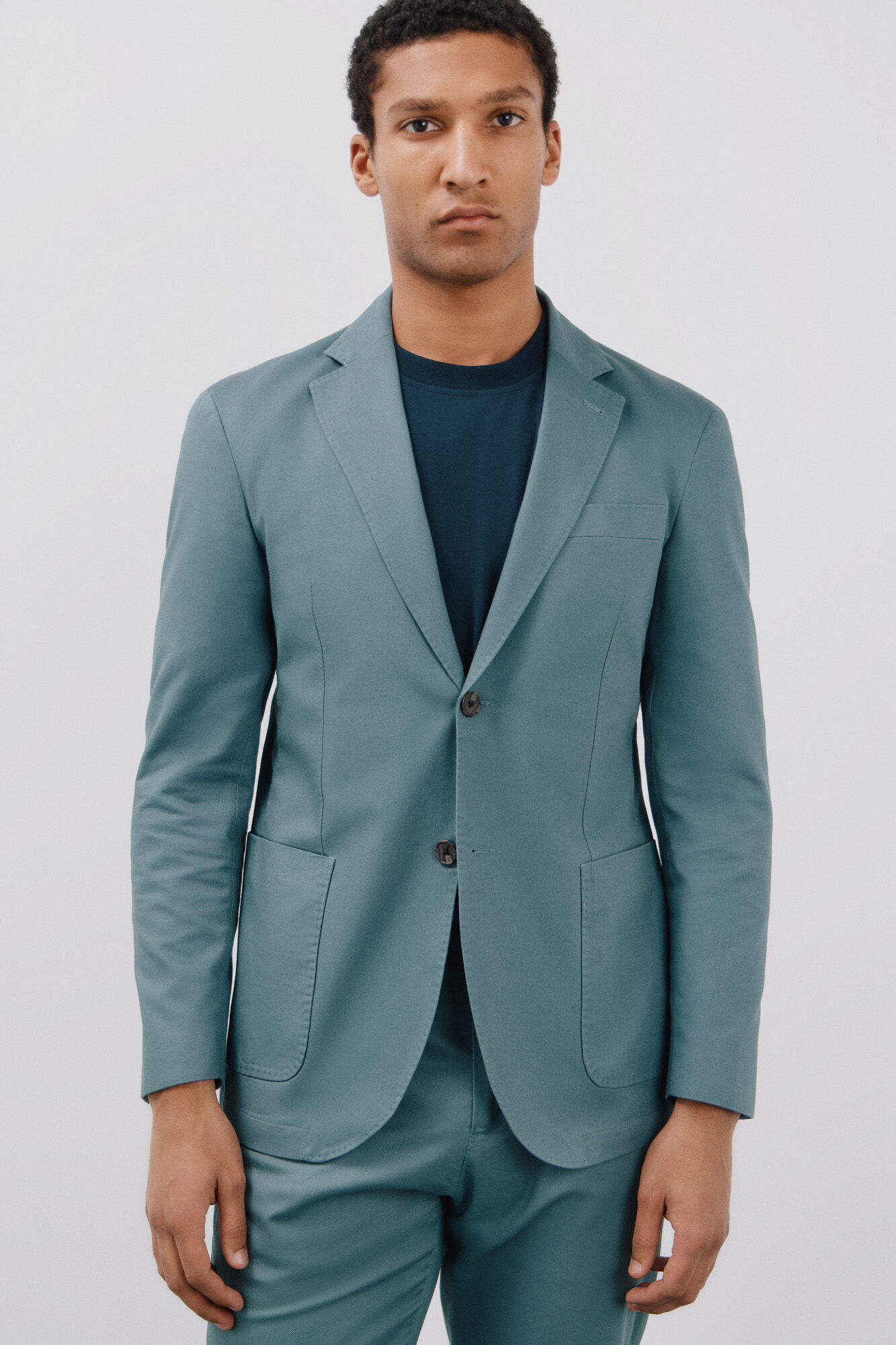 Cortefiel Americana algod&oacute;n y lino