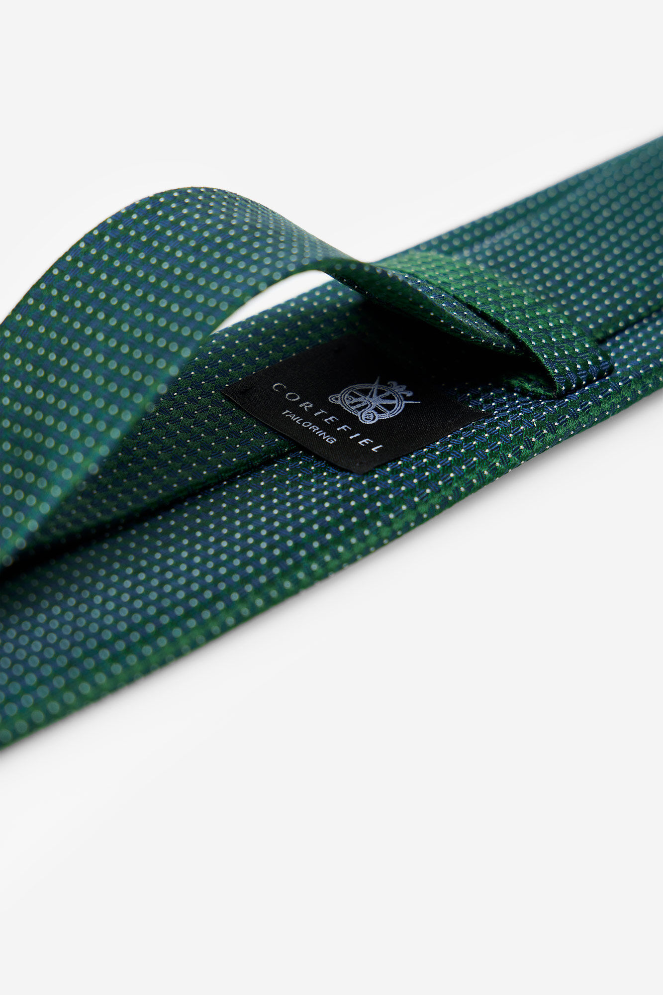 Cortefiel Gravata seda natural