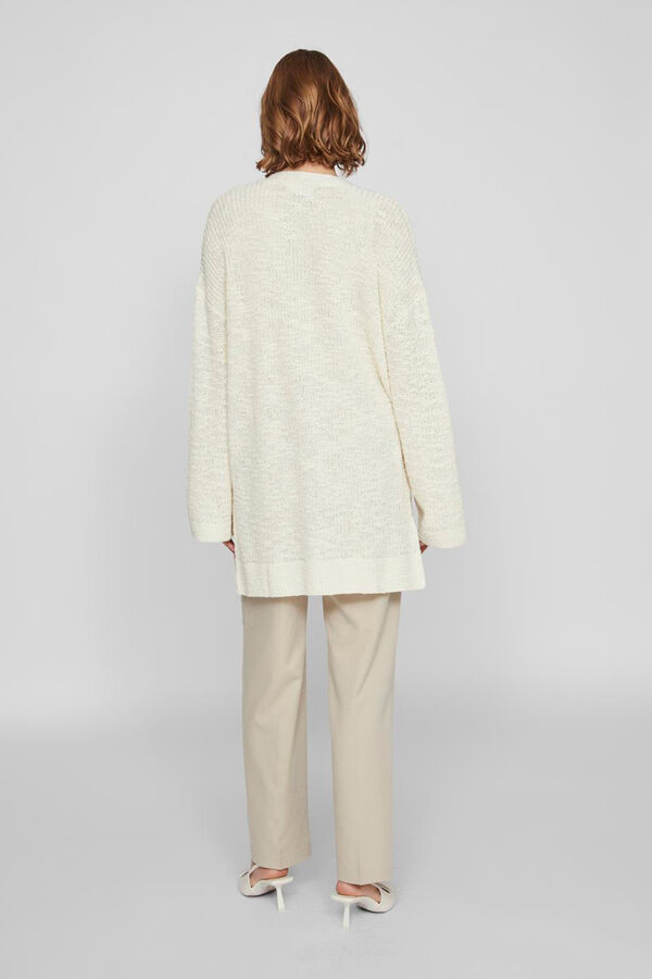 Vila Cardigan de punto Gris