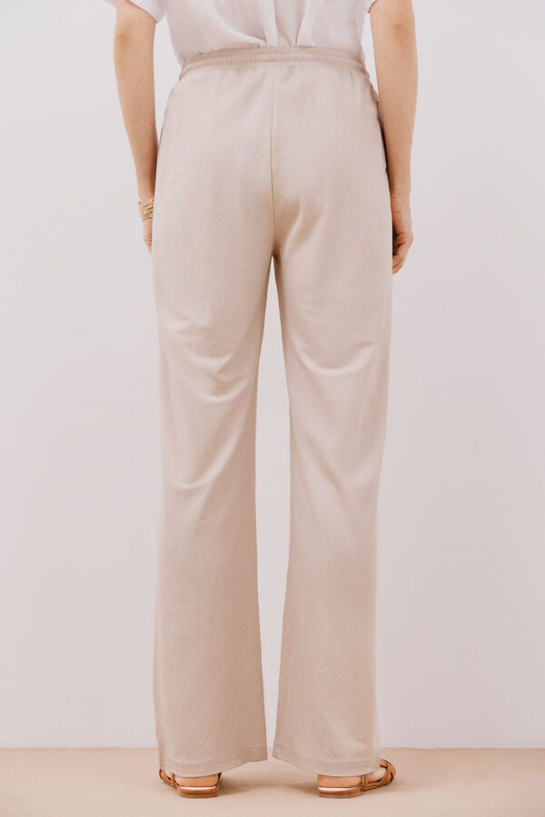 Cortefiel Cal&ccedil;as de malha estampadas Castanho