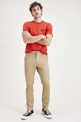 Dockers Pantalones chinos skinny fit Original Dorado