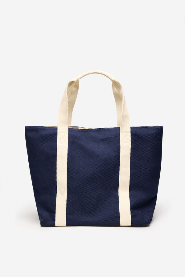 Cortefiel Bolsa playa colaboracion WWF Azul marino