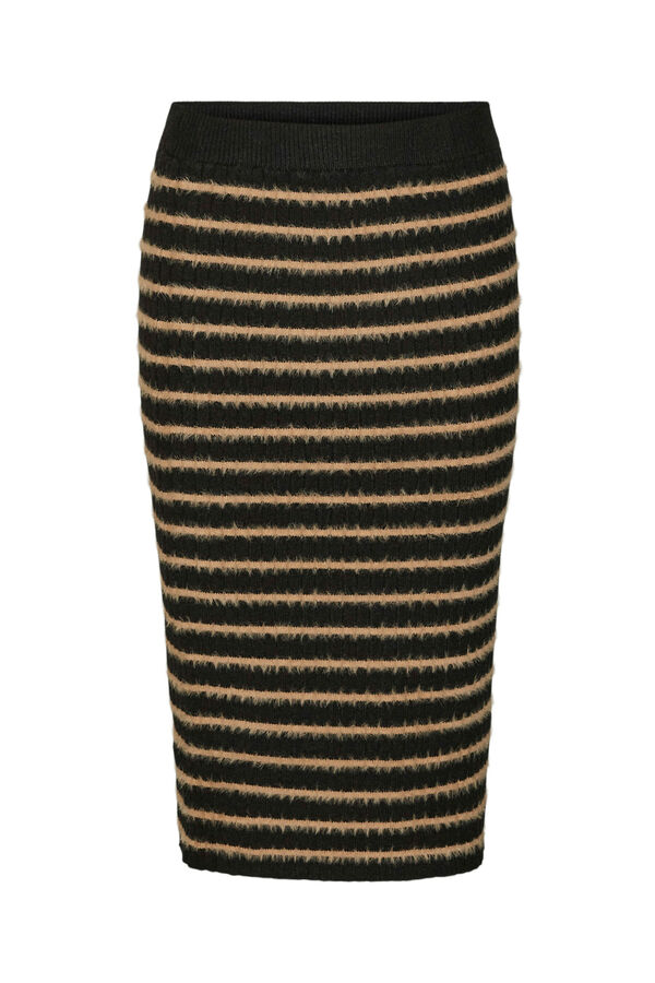 Vero Moda Falda ajustada midi Negro