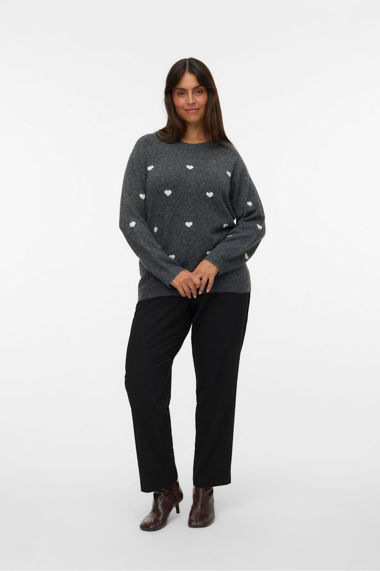 Vero Moda Curve Camisola plus size com gola redonda