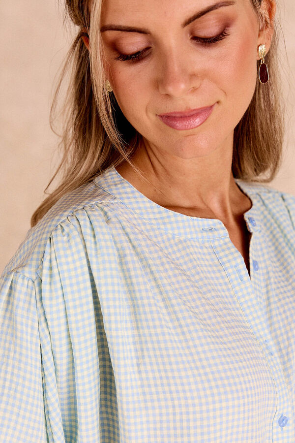 Pol&iacute;n Et Moi Blusa azul claro Vicky Azul