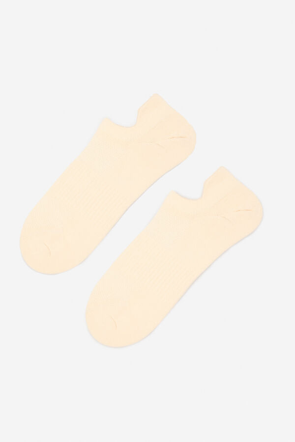 Cortefiel Meia soquete coolmax Branco