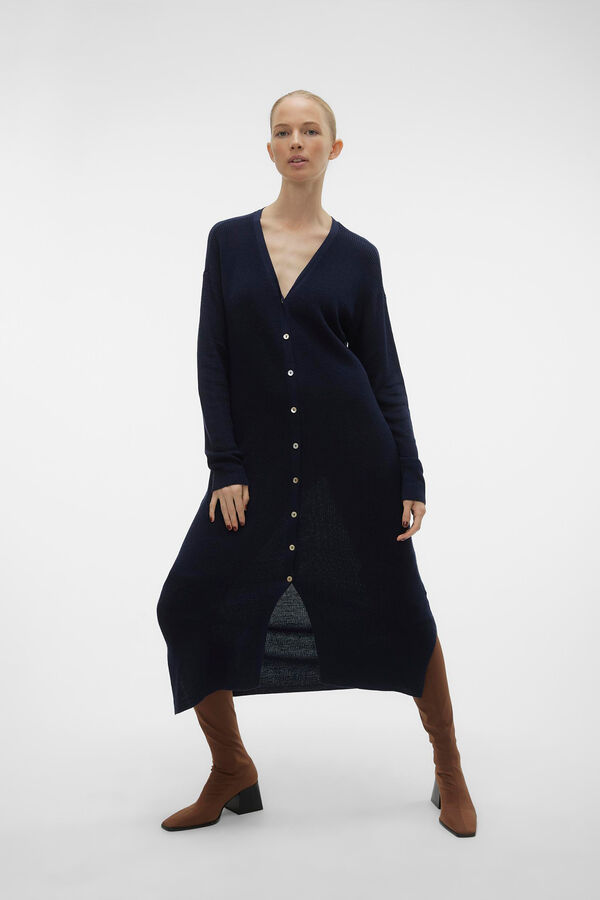 Vero Moda C&aacute;rdigan largo Azul marino