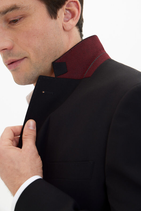 Cortefiel Blazer preto S&eacute;rie XXI Preto