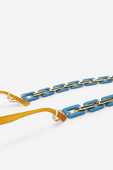 Cortefiel Collar cuelga gafas Azul marino