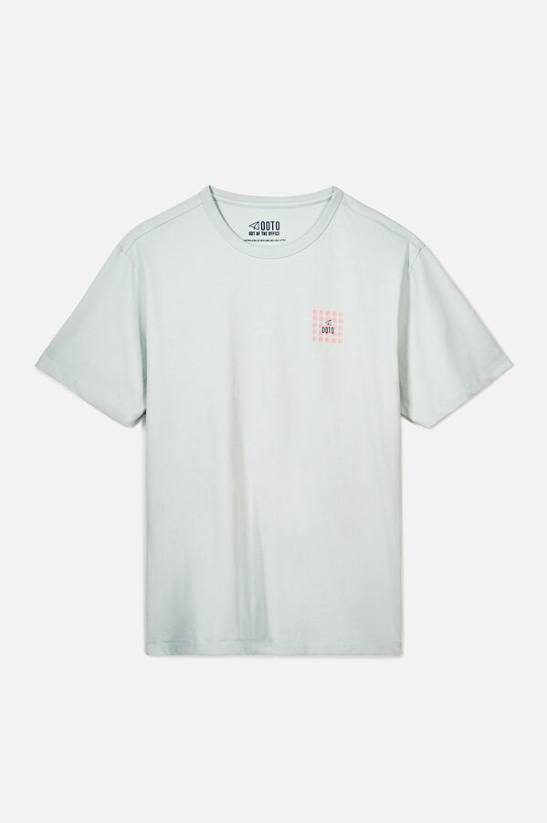 OOTO Camiseta gr&aacute;fica lavada OOTO Verde