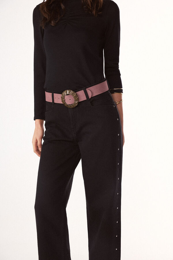 Slowlove Jeans Tachas Negro