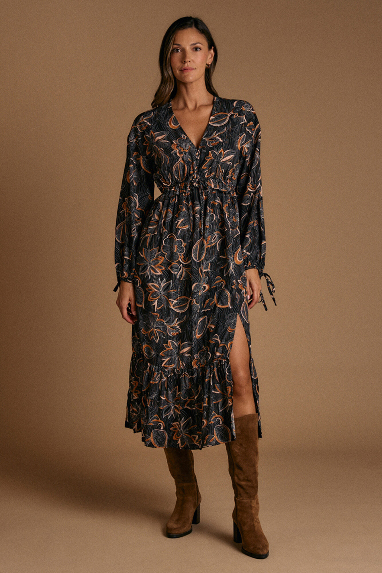 Pol&iacute;n Et Moi Vestido estampado Flor Giorgia