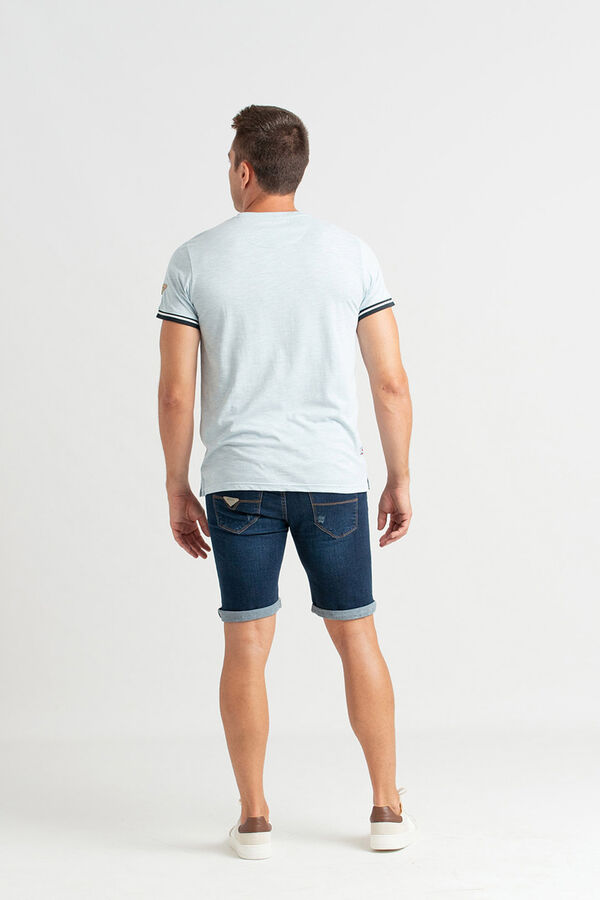 Privata Camiseta "bike" de manga curta Azul