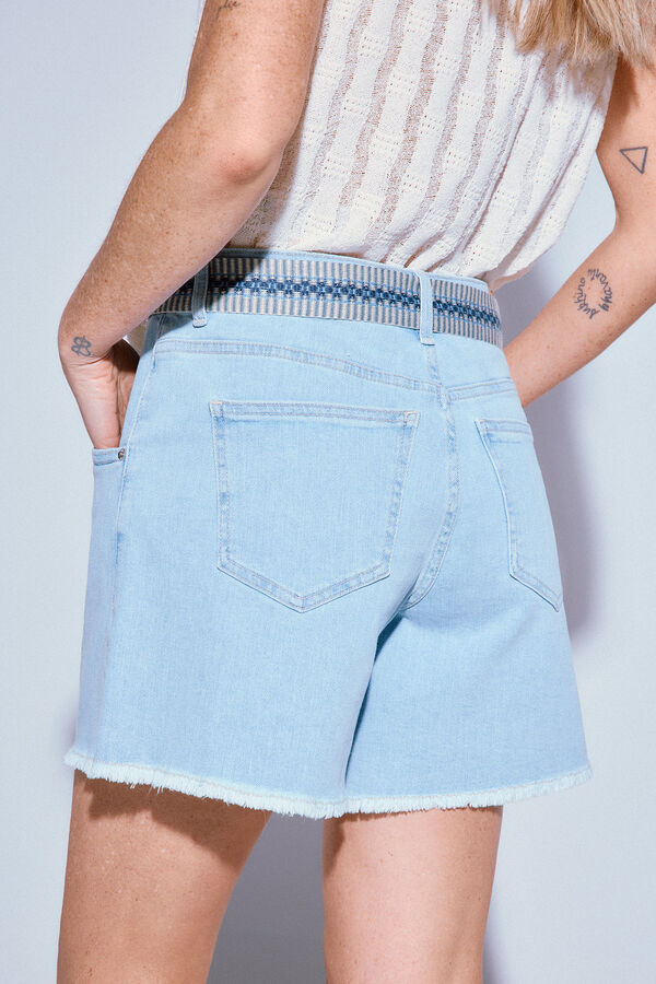 Slowlove Shorts de laço Azul