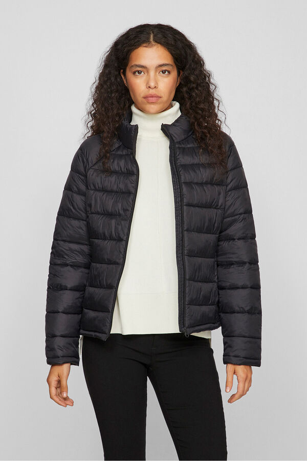 Vila Abrigo acolchado ligero Negro