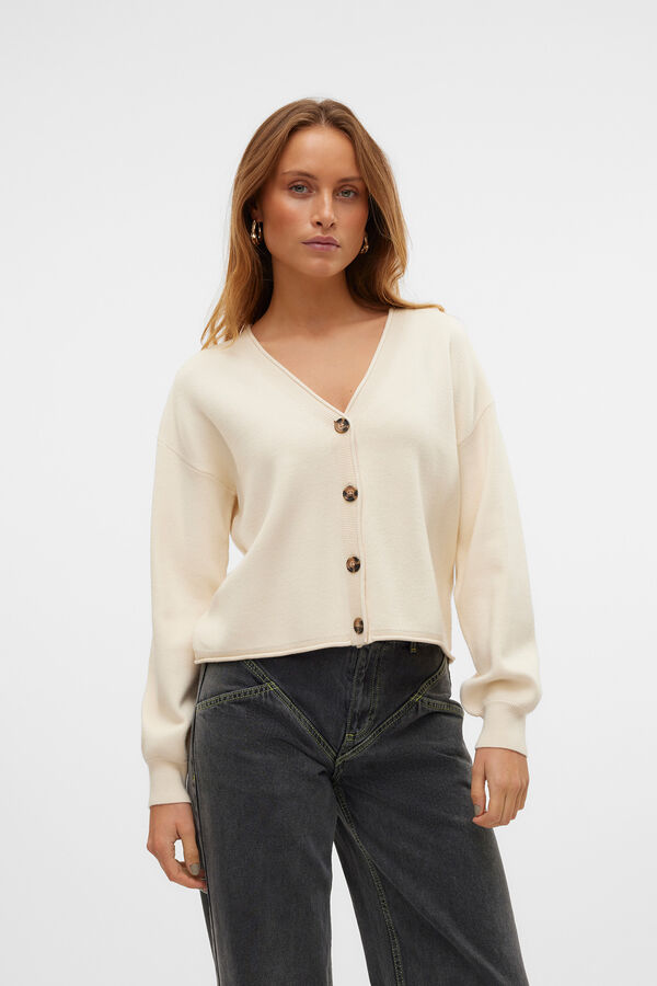Vero Moda C&aacute;rdigan de punto Gris