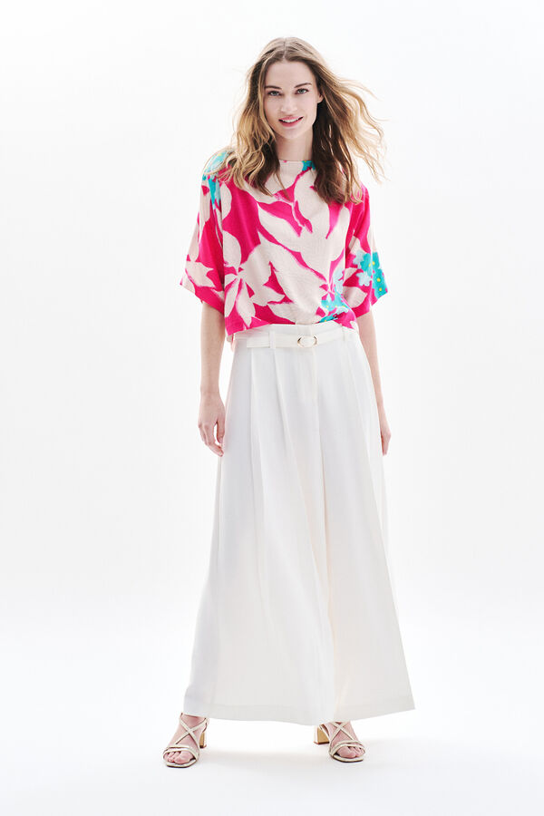 Caroll Blusa Cscarf Multicolor