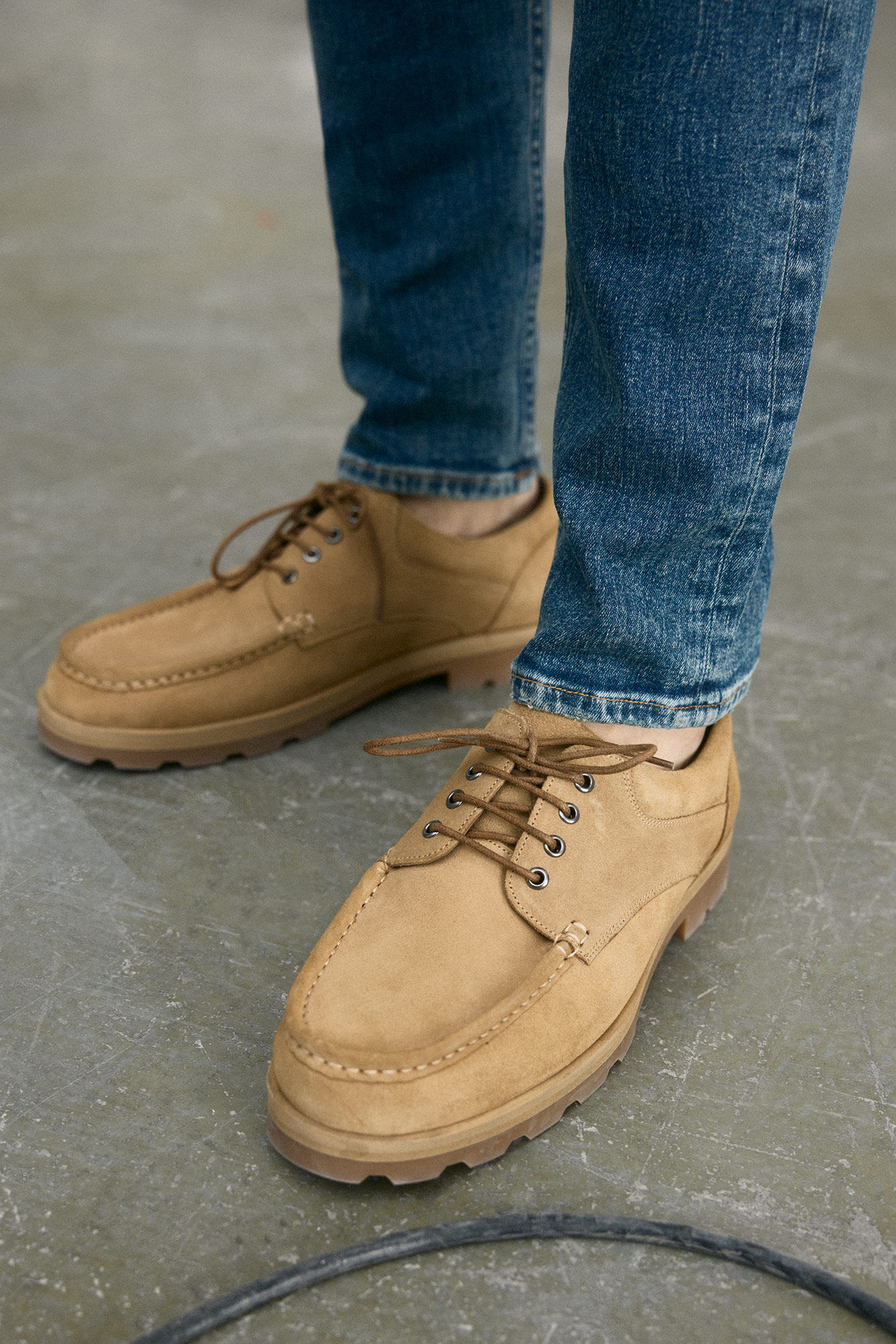 OOTO Zapato na&uacute;tico en ante