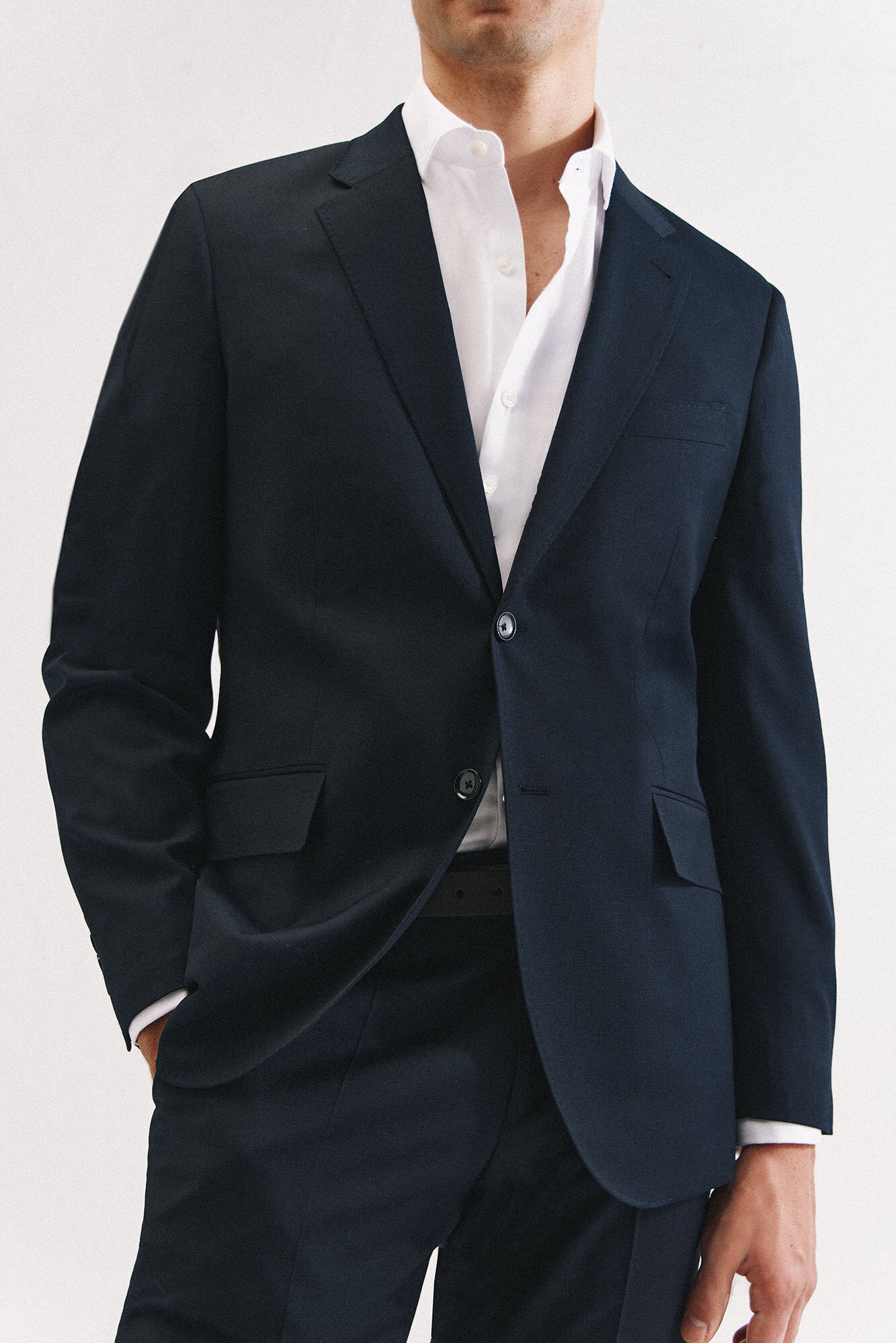 Cortefiel Blazer azul-marinho slim fit