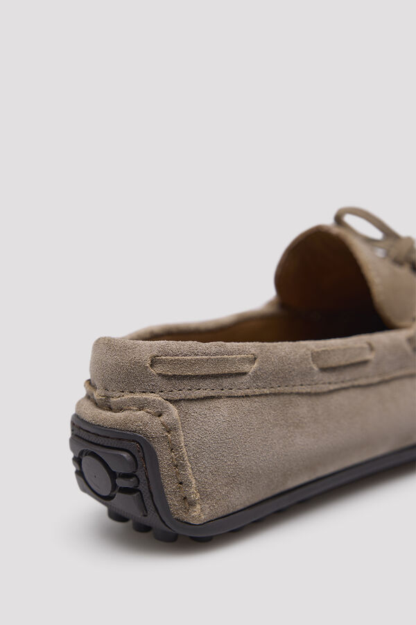 Cortefiel Mocasin sport piel Beige