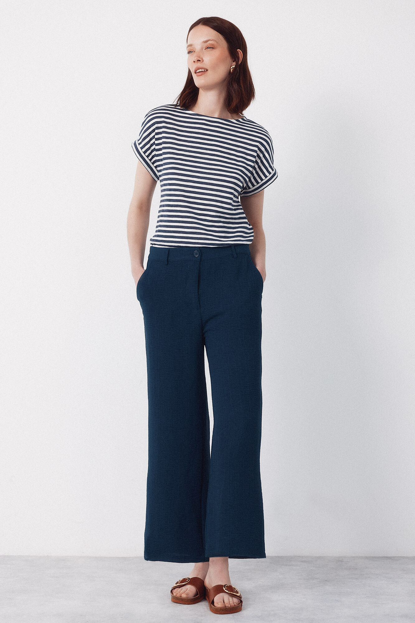 Cortefiel Pantal&oacute;n con textura