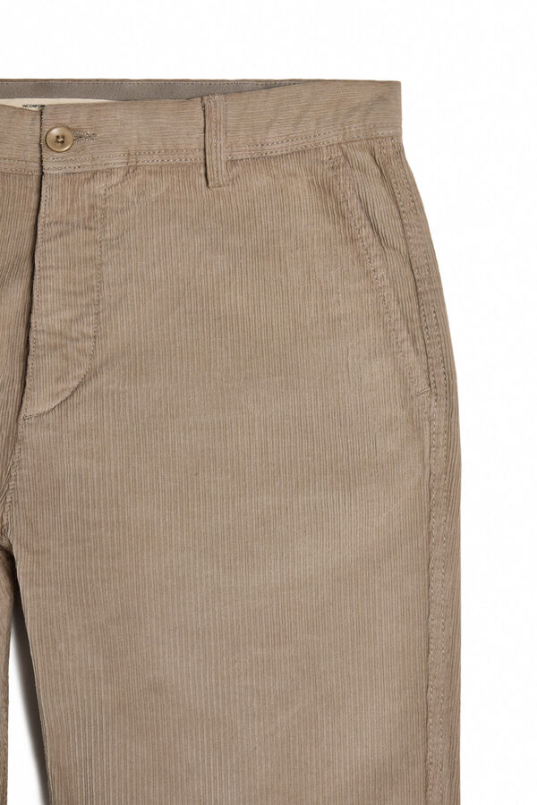 OOTO Pantal&oacute;n chino pana Beige