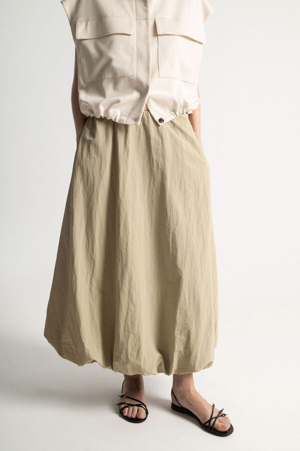 Object Saia longa bal&atilde;o Cinzento