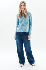 Caroll Jersey flores Azul