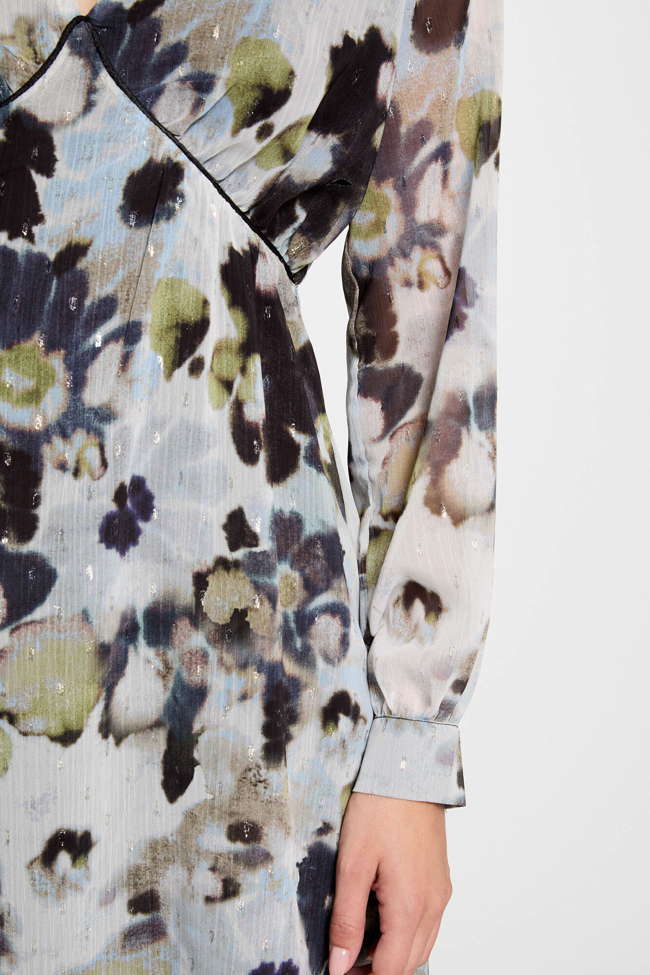 Morgan Vestido corto recto estampado