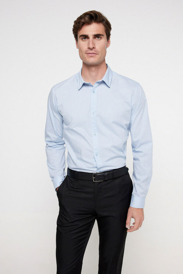 Jack & Jones Pantal&oacute;n de vestir slim fit Negro