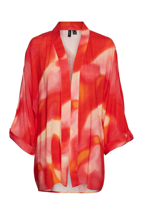 Vero Moda Curve Kimono manga 3/4 talla grande Naranja