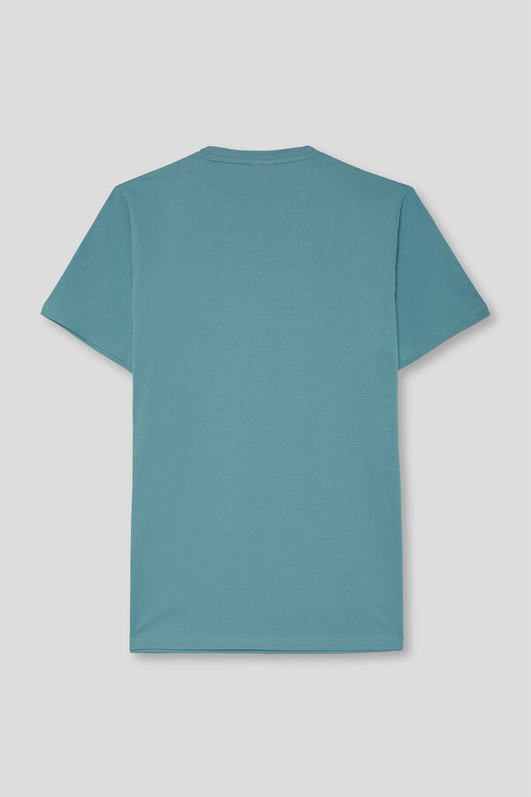 Street Monkey T-shirt manga curta Azul