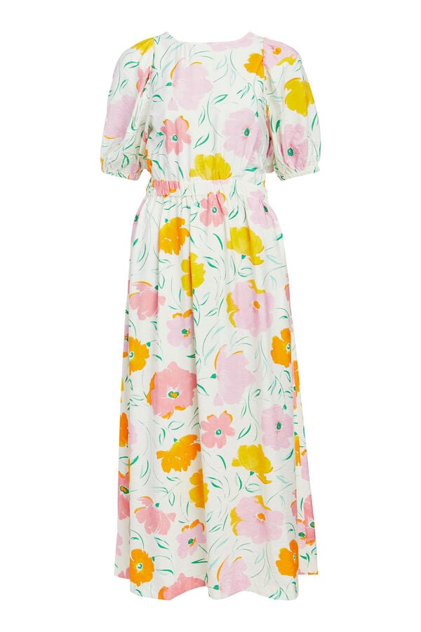 Object Vestido largo espalda descubierta Blanco