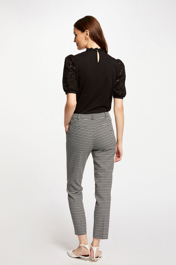 Morgan Pantal&oacute;n cigarette estampado Multicolor