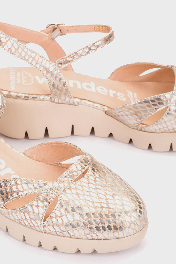 Wonders Zapatos Fly 51 Dorado