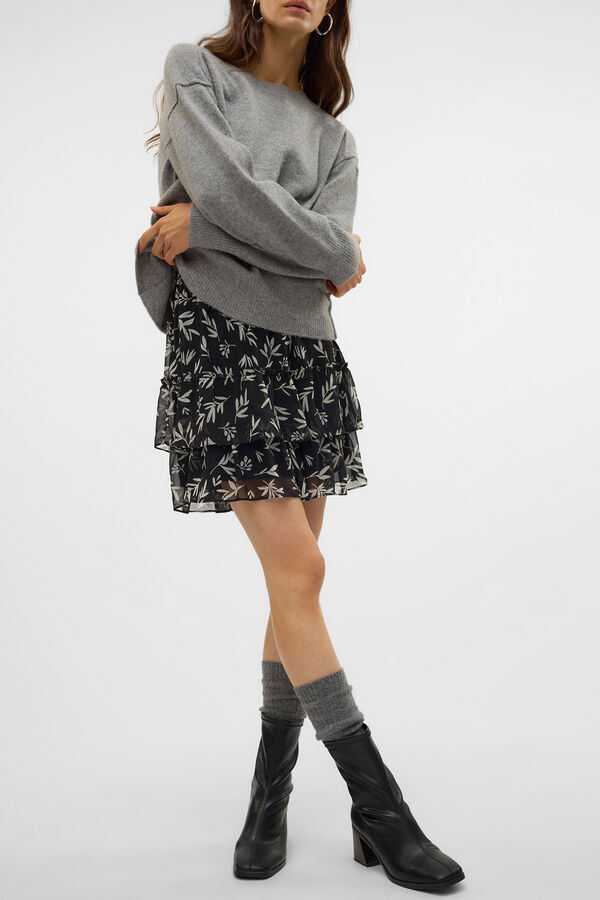 Vero Moda Saia curta fluida Preto