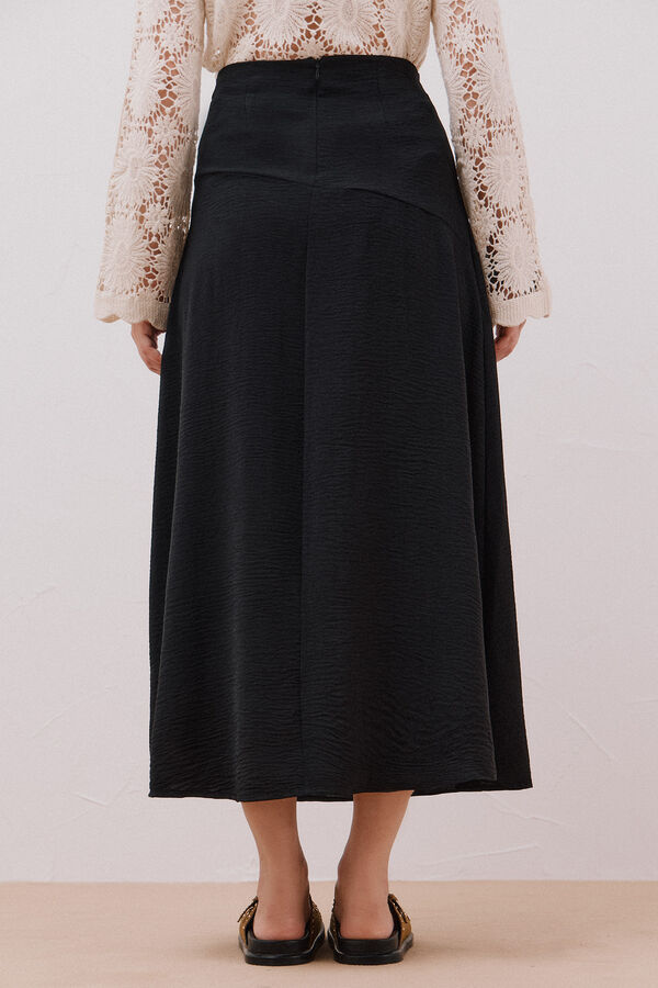 Slowlove Falda evas&eacute; Negro