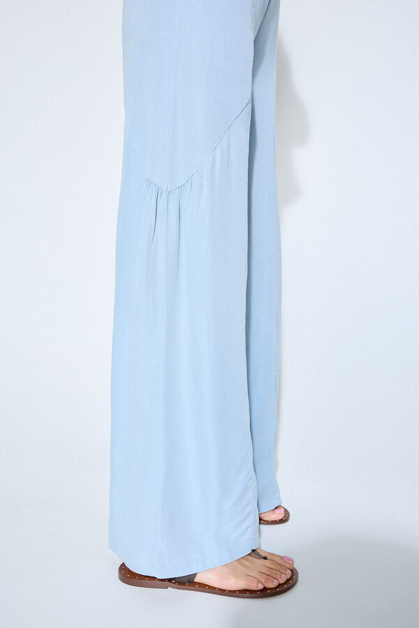 Slowlove Pantalón ancho Azul