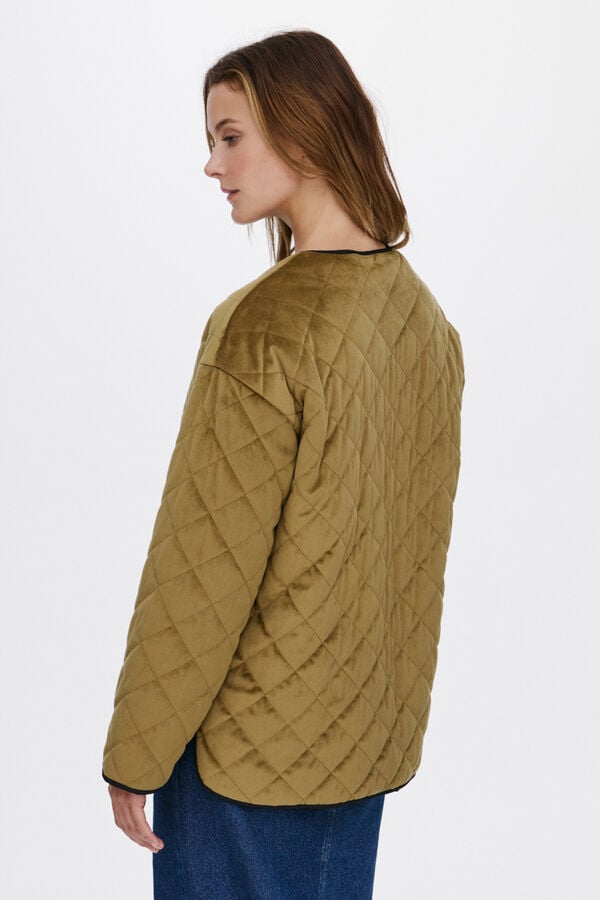 Vila Sobretudo acolchoado Castanho