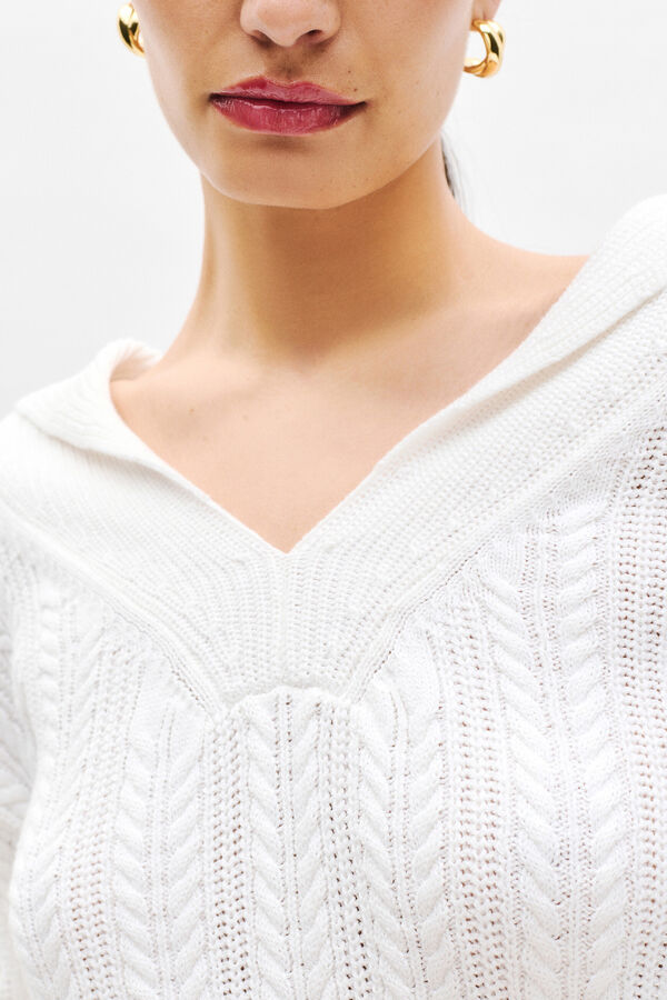 Caroll Camisola curta Branco