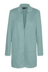 Vero Moda Abrigo fino efecto ante Turquesa