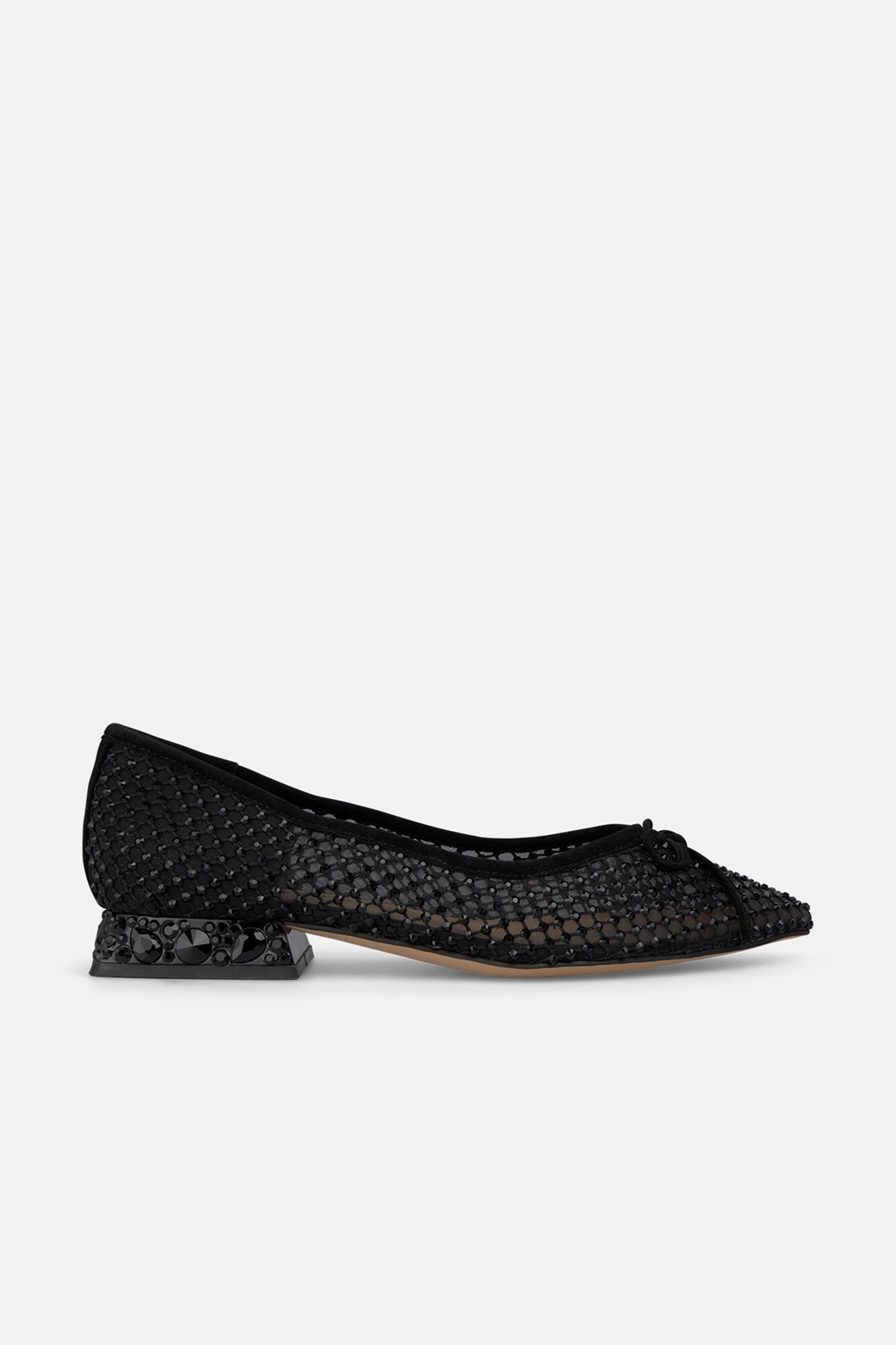 Alma en Pena Zapato rejilla con tira de pedreria