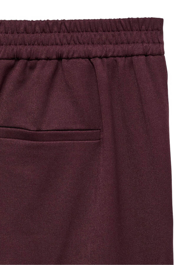 Vero Moda Cal&ccedil;as compridas retas  Roxo
