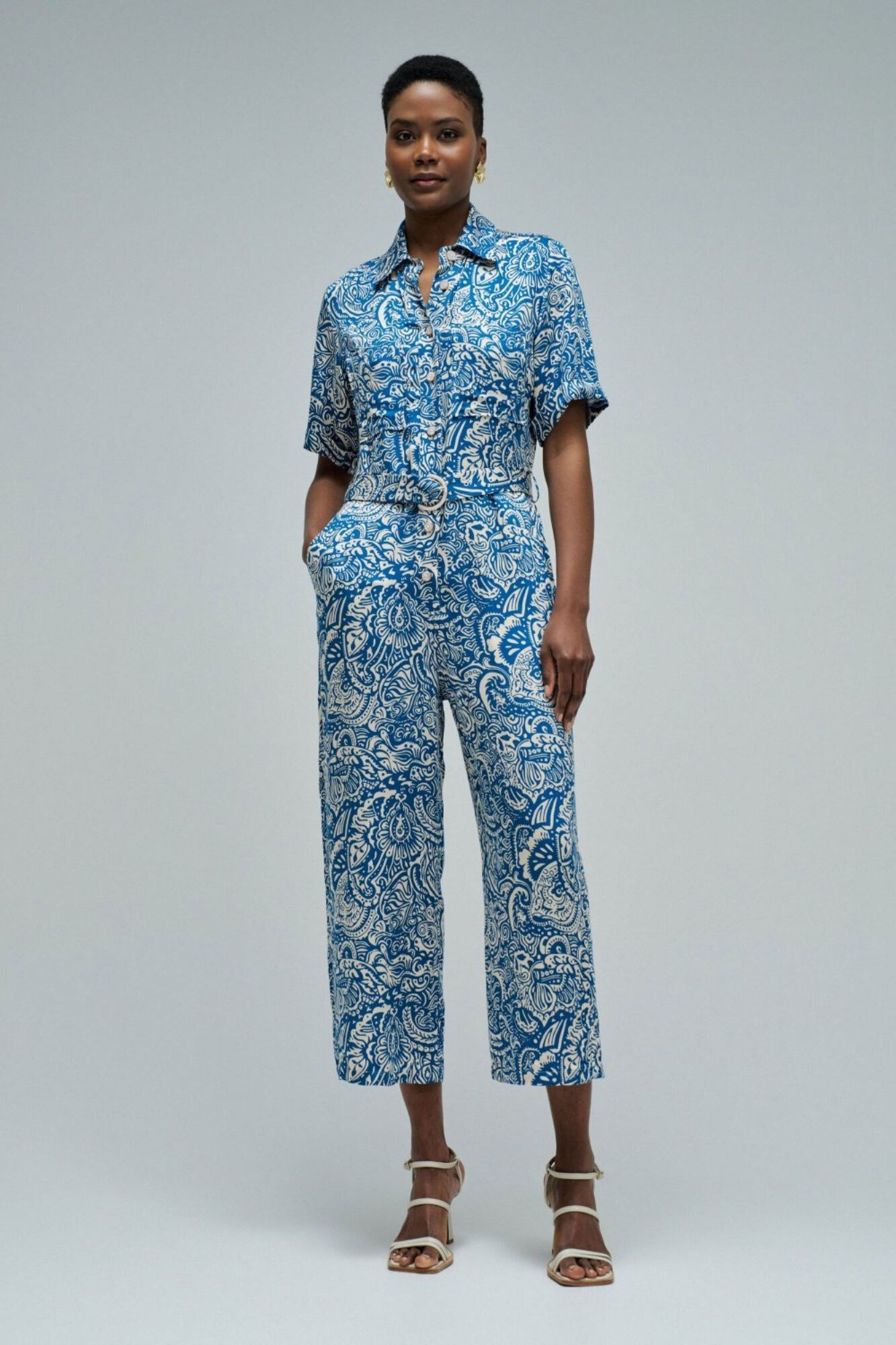 Salsa Jeans Mono con estampado floral