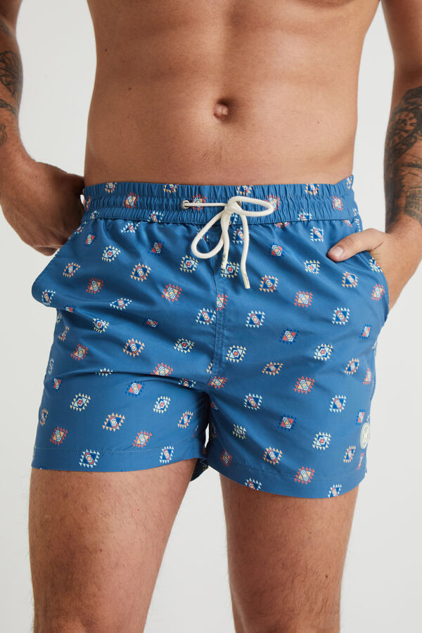 Williot Ba&ntilde;ador &Eacute;tnico Azul