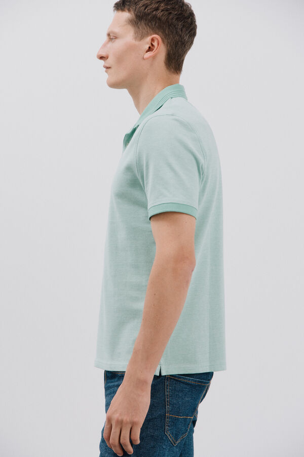 Cortefiel Polo oxford Verde