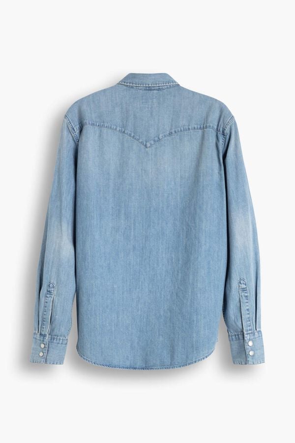 Levi's Camisa Levi's&reg; Western denim con bolsillos en el pecho Azul