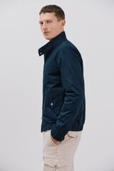 Cortefiel Blus&atilde;o algod&atilde;o Azul